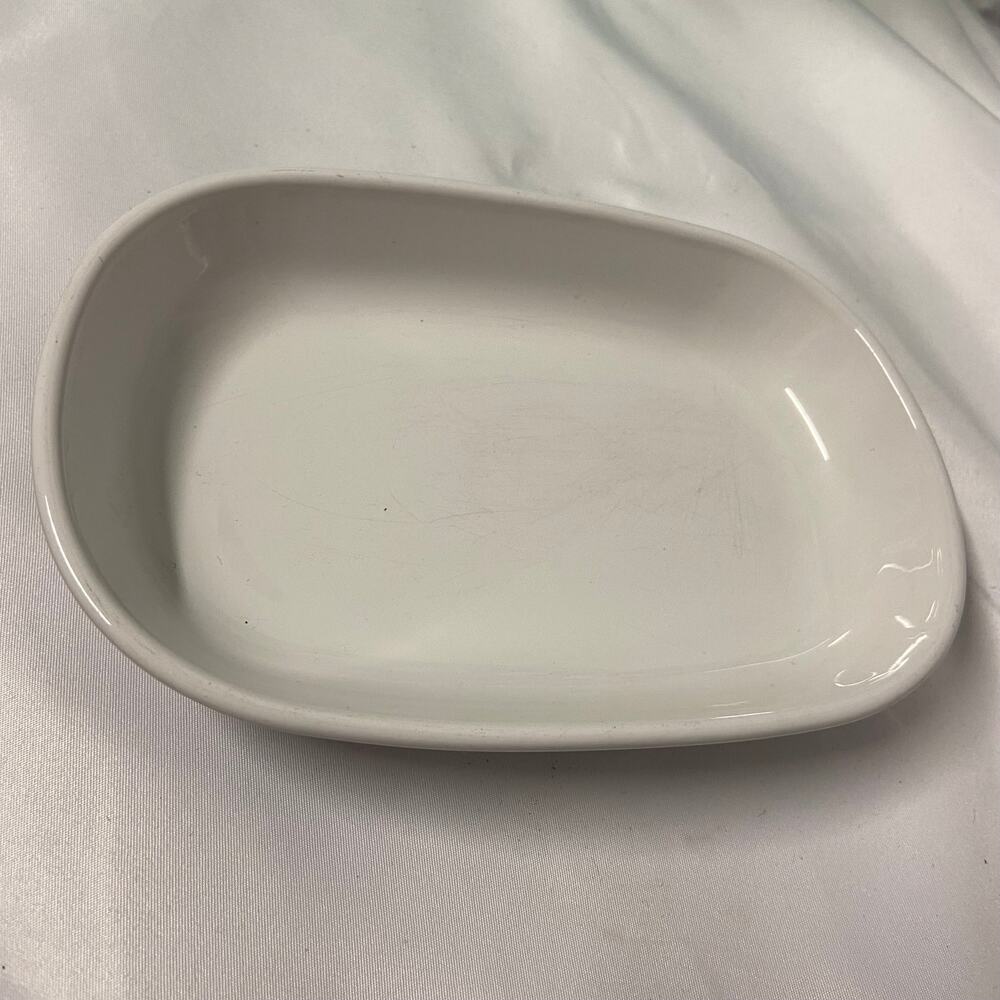 Corning ware Sidekick Dish Tray Bone P-140-B 4 1/2 x 1/4"